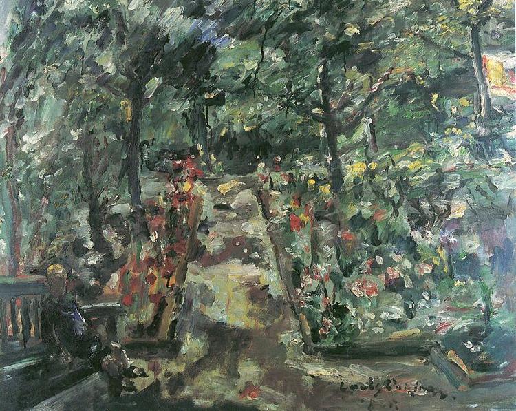 Lovis Corinth Garten in Berlin-Westend Spain oil painting art